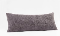 HD Designs Body Pillow - Sherpa Gray Perspective: Main