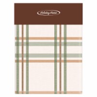 Holiday Home 60x102 Magnolia Plaid Tablecloth Thanksgiving Fall Décor Perspective: Main