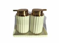 SDS for HD Designs Ceramic 3-Piece Lotion Set - Vanilla Ice Perspective: Main