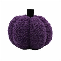Holiday Home 7" Purple Felt Pumpkin Halloween Décor Perspective: Main
