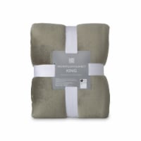 HD Designs® Microplush Blanket - Green Perspective: Main