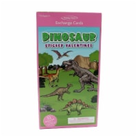 Holiday Home® Valentines Exchange Cards With Puffy Stickers - Dinosaur Perspective: Main