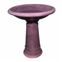 HDO Heritage Mini Bird Bath - Purple