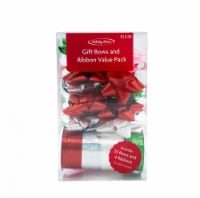 Holiday Home® Gift Bows and Ribbon Value Pack - Oh What Fun Perspective: Main