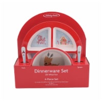Holiday Home Kids Dinnerware - Oh What Fun What - Set of 3