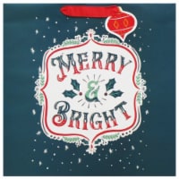 Holiday home merry & bright jumbo bag Perspective: Main