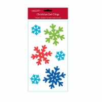 Holiday Home Gel Window Cling Christmas Holiday Décor Perspective: Main