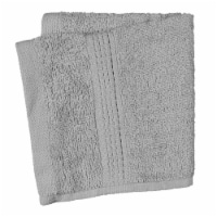 Everyday Living New Quiet Gray Washcloth Perspective: Main