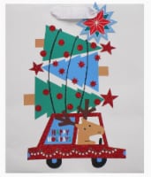 Holiday Home Holiday Moose Bright White Large Bag Perspective: Main