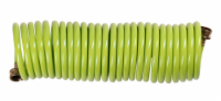The Joy Of Gardening 25ft Coil Hose - Kiwi Colada Perspective: Main