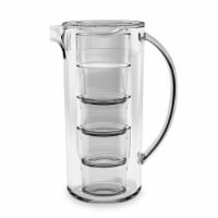 HD Designs Outdoors Summer Acrylic Pitcher and Tumblers - Clear