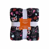 Holiday Home Spirit Cats 50x60 Microplush Throw Blanket