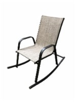 HD Designs Outdoors Orchards Rocking Chair - Taupe Perspective: Main