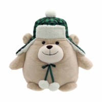 Holiday Home 14.5" Roly Poly Plush Bear Toy Plush Perspective: Main