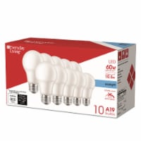 Everyday Living 60-Watt (10.5-Watt) A19 Light Bulb Daylight - 10 Pack Perspective: Main