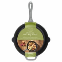 Dash of That® Skillet Enameled Cast Iron - Grey Perspective: Main