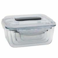 Dash of That Essentials 8 Piece Glass Food Storage