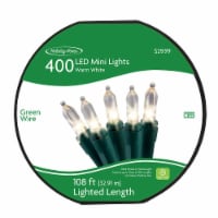 Holiday Home® Green Wire Warm White Mini LED Christmas Lights
