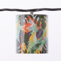 HD Designs Outdoors Printed Cylinder Light Set - Black Print Perspective: Main