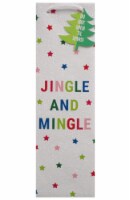 Holiday Home Jingle and Mingle Christmas Wine Bag Perspective: Main
