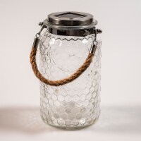 HD Designs Solar Honeycomb Glass Lantern Perspective: Main