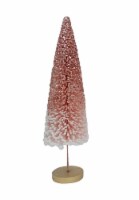 Holiday Home Christmas Bottle Brush Tree with Light - Pink Perspective: Main