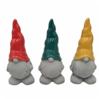 HD Designs Outdoors Cermaic Gnome - Orange/Green/Yellow Perspective: Main