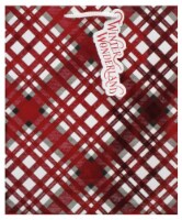 Holiday Home Jolly Fair Isle Large Christmas Gift Bag
