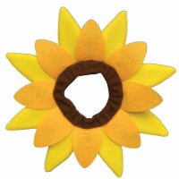 Holiday Home Medium/Large Sunflower Pet Neck Band Perspective: Main