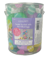 Holiday Home® Easter Bucket with Pre-Filled Eggs Perspective: Main