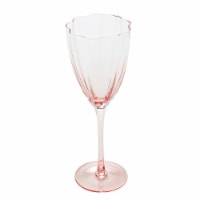 Sewing Down South 11.2 Ounce Scalloped Wine Glass Perspective: Main