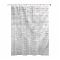 Splash Home Fabric Shower Curtain - Grey Perspective: Main