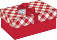 Holiday Home Small Rectangular Gift Box - Red Perspective: Main