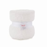 Everyday Living Sherpa Throw Blanket - White