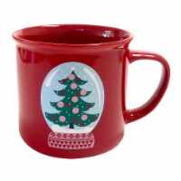 Holiday Home Figural Mug Red Snowglobe