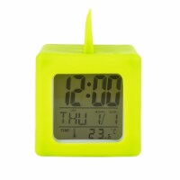 Office Works Dino Clock - Green Perspective: Main