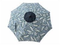 SDS for HD Designs Market Umbrella - Blue Leaves Perspective: Main