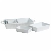 Tabletops Unlimited® DOT Essentials Ceramic Bakeware Set Perspective: Main