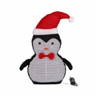 Holiday Home Christmas LED Collapsible Christmas Penguin Perspective: Main