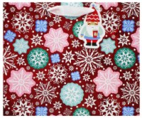 Holiday Home Snowflakes True Red Large Vogue Perspective: Main