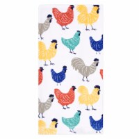 Everyday Living Dual Terry Kitchen Towel - Chickens