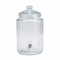 Everyday Living Glass Drink Dispenser – Clear Perspective: Main