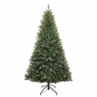 Holiday Home Jefferson Pine Tree with Color Changing LED Lights Perspective: Main