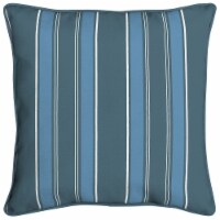 HD Designs Outdoors Patio Furniture Toss Pillow - Beachside Stripe Perspective: Main