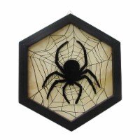 Holiday Home Spider Hexagon Shaped Halloween Wall Décor Perspective: Main
