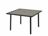 HD Designs Outdoors Sutton Square Resin Wood Top Dining Table Perspective: Main
