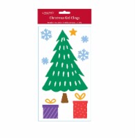 Holiday Home Gel Window Cling Christmas Holiday Décor