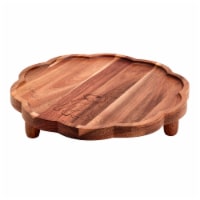 Sewing Down South 13 Inch Scalloped Footed Wood Board Perspective: Main