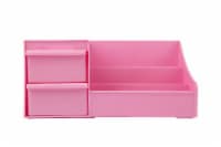 Office Works Desk Storage - Pink Perspective: Main