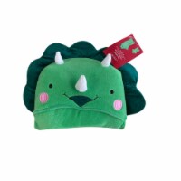 Holiday Home Hooded Christmas Throw Triceratops